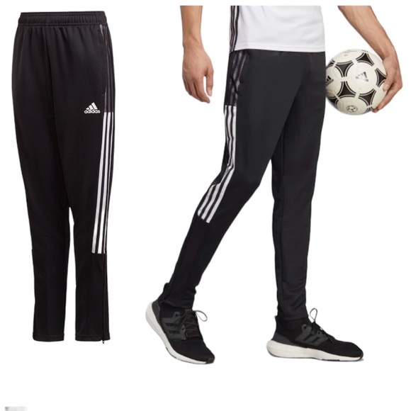 adidas Bottoms Adidas Tiro Primegreen Tapered Athletic Pant Euc